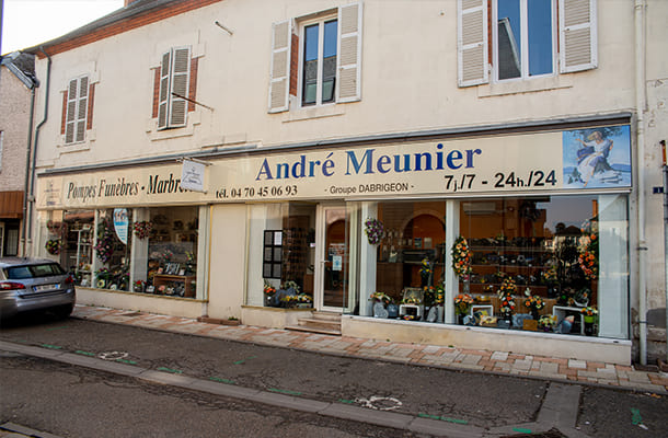 Pompes funèbres Meunier à Varennes-sur-Allier - Allier (03)